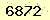 請輸入此驗證碼 : 6872