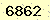請輸入此驗證碼 : 6862