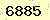 請輸入此驗證碼 : 6885