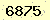 請輸入此驗證碼 : 6875