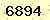 請輸入此驗證碼 : 6894