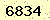 請輸入此驗證碼 : 6834