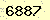 請輸入此驗證碼 : 6887