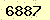 請輸入此驗證碼 : 6887