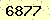 請輸入此驗證碼 : 6877