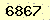 請輸入此驗證碼 : 6867