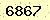 請輸入此驗證碼 : 6867