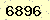 請輸入此驗證碼 : 6896