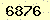 請輸入此驗證碼 : 6876