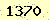 請輸入此驗證碼 : 1370
