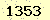 請輸入此驗證碼 : 1353