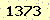 請輸入此驗證碼 : 1373