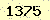 請輸入此驗證碼 : 1375