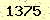 請輸入此驗證碼 : 1375