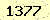 請輸入此驗證碼 : 1377