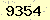 請輸入此驗證碼 : 9354