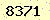 請輸入此驗證碼 : 8371