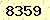 請輸入此驗證碼 : 8359
