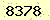請輸入此驗證碼 : 8378