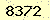 請輸入此驗證碼 : 8372