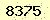 請輸入此驗證碼 : 8375