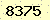 請輸入此驗證碼 : 8375