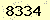 請輸入此驗證碼 : 8334