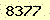 請輸入此驗證碼 : 8377