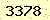 請輸入此驗證碼 : 3378