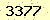 請輸入此驗證碼 : 3377