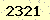 請輸入此驗證碼 : 2321