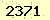 請輸入此驗證碼 : 2371