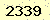 請輸入此驗證碼 : 2339