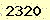 請輸入此驗證碼 : 2320