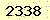 請輸入此驗證碼 : 2338
