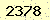 請輸入此驗證碼 : 2378