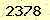 請輸入此驗證碼 : 2378