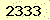 請輸入此驗證碼 : 2333