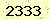 請輸入此驗證碼 : 2333
