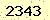 請輸入此驗證碼 : 2343