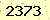 請輸入此驗證碼 : 2373