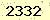 請輸入此驗證碼 : 2332