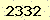 請輸入此驗證碼 : 2332