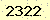 請輸入此驗證碼 : 2322