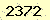 請輸入此驗證碼 : 2372