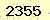 請輸入此驗證碼 : 2355