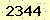 請輸入此驗證碼 : 2344