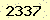 請輸入此驗證碼 : 2337