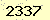 請輸入此驗證碼 : 2337
