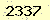 請輸入此驗證碼 : 2337